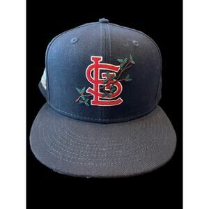 New Era 5950 St. Louis Cardinals 2011 World Series Cap Size 8 MLB Fitted Hat
